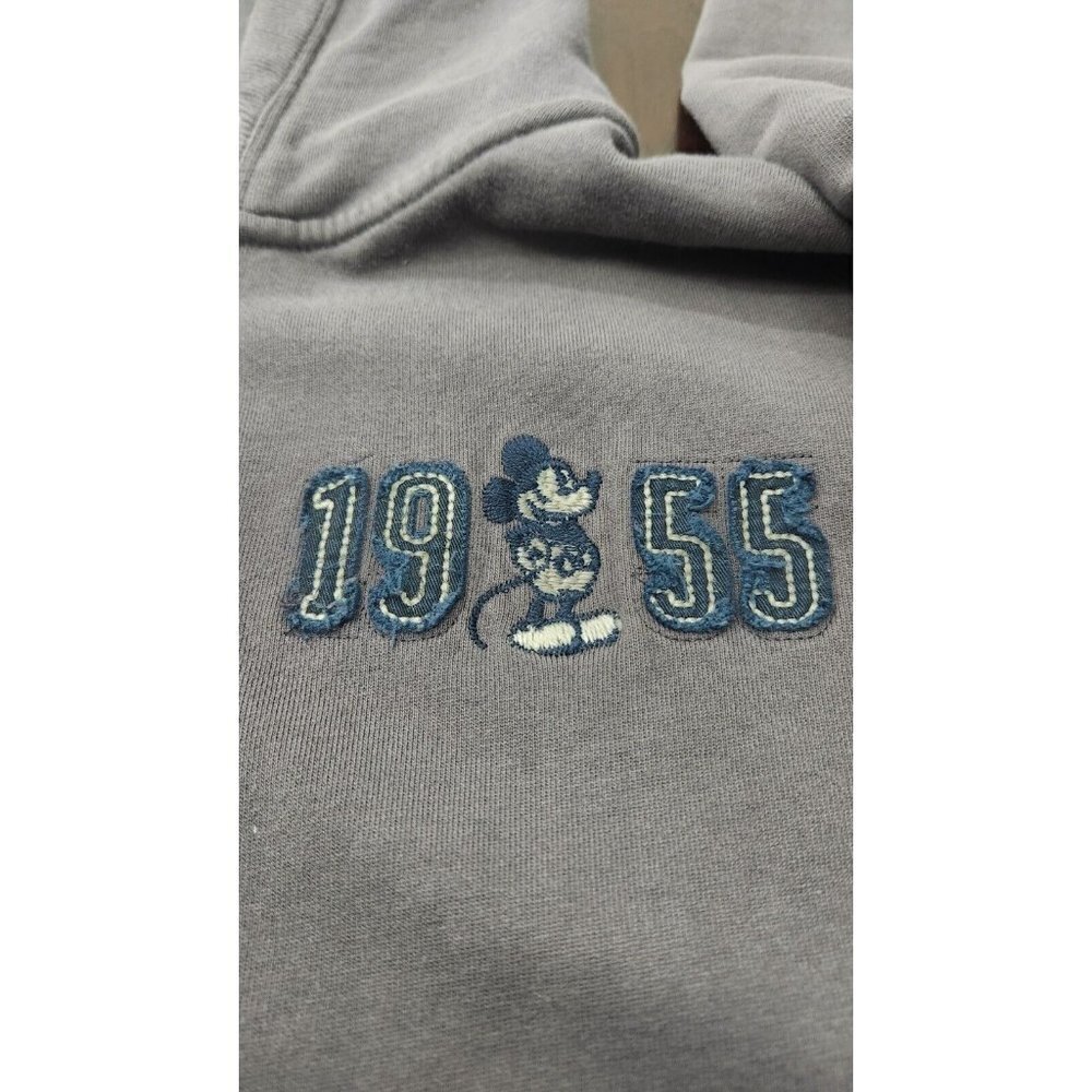 Disney Parks Men's Disney Resort 1955 Mickey Mouse Full Zip Hoodie Jacket | L - Picture 11 of 16